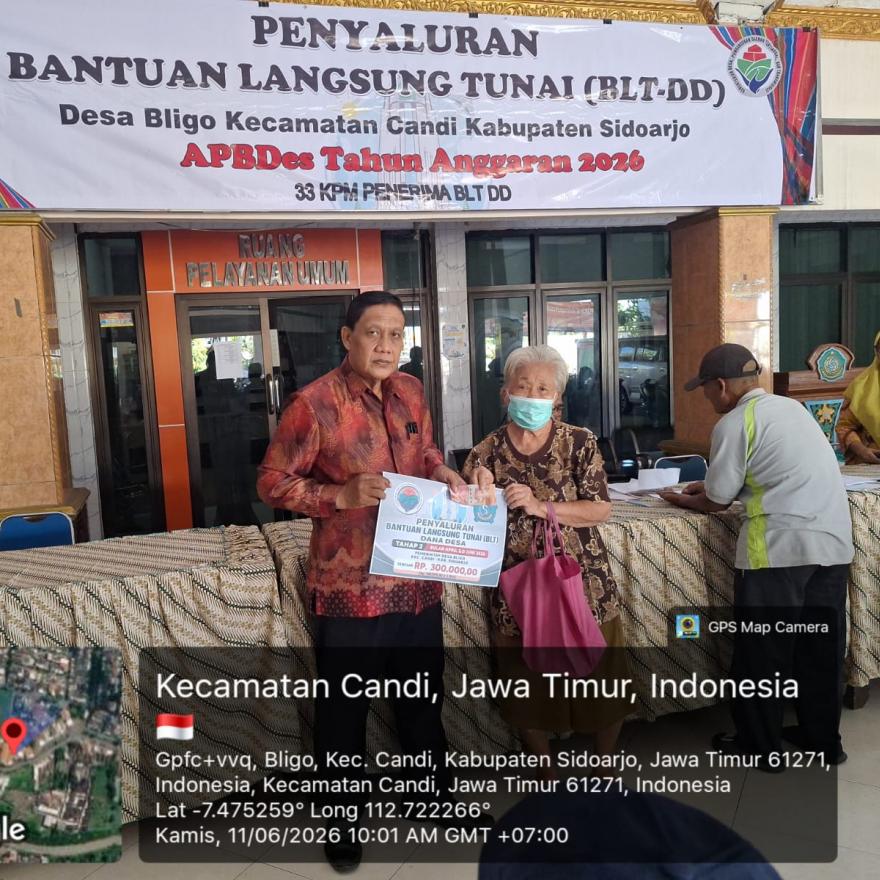 PENYALURAN BLT DANA DESA TAHAP 2 KEPADA 33 KPM TA. 2026